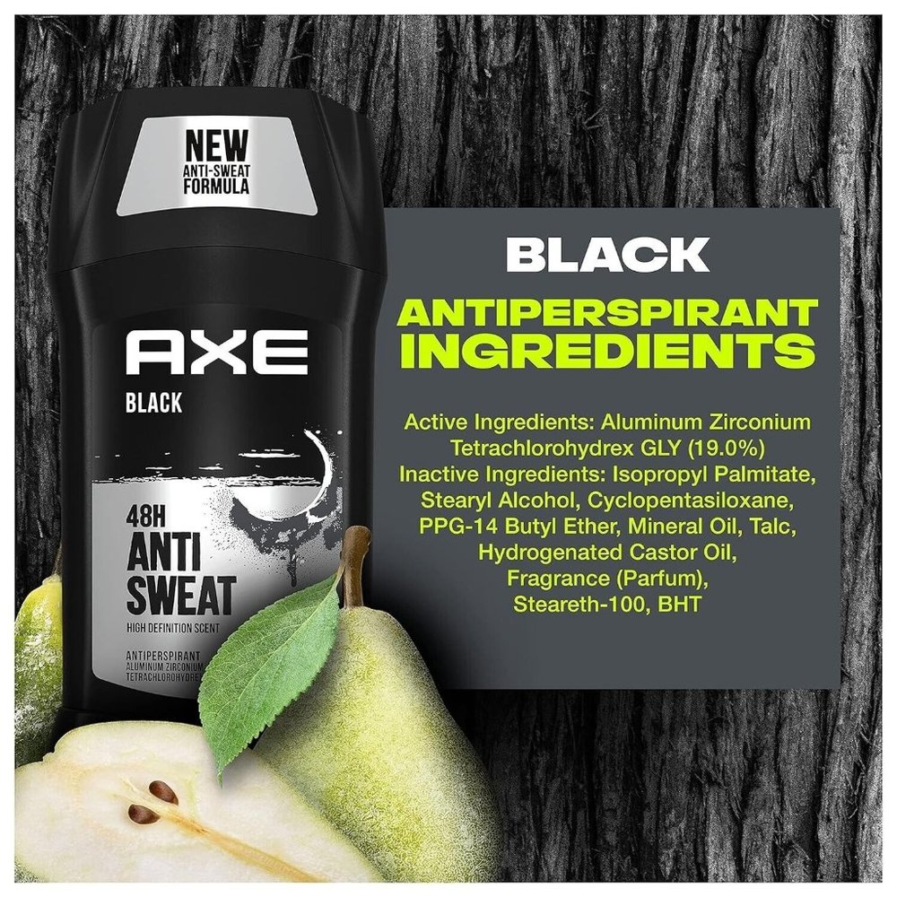 AXE Antiperspirant Stick For Men 48 Hour Sweat And Odor Protection, 6pk,…